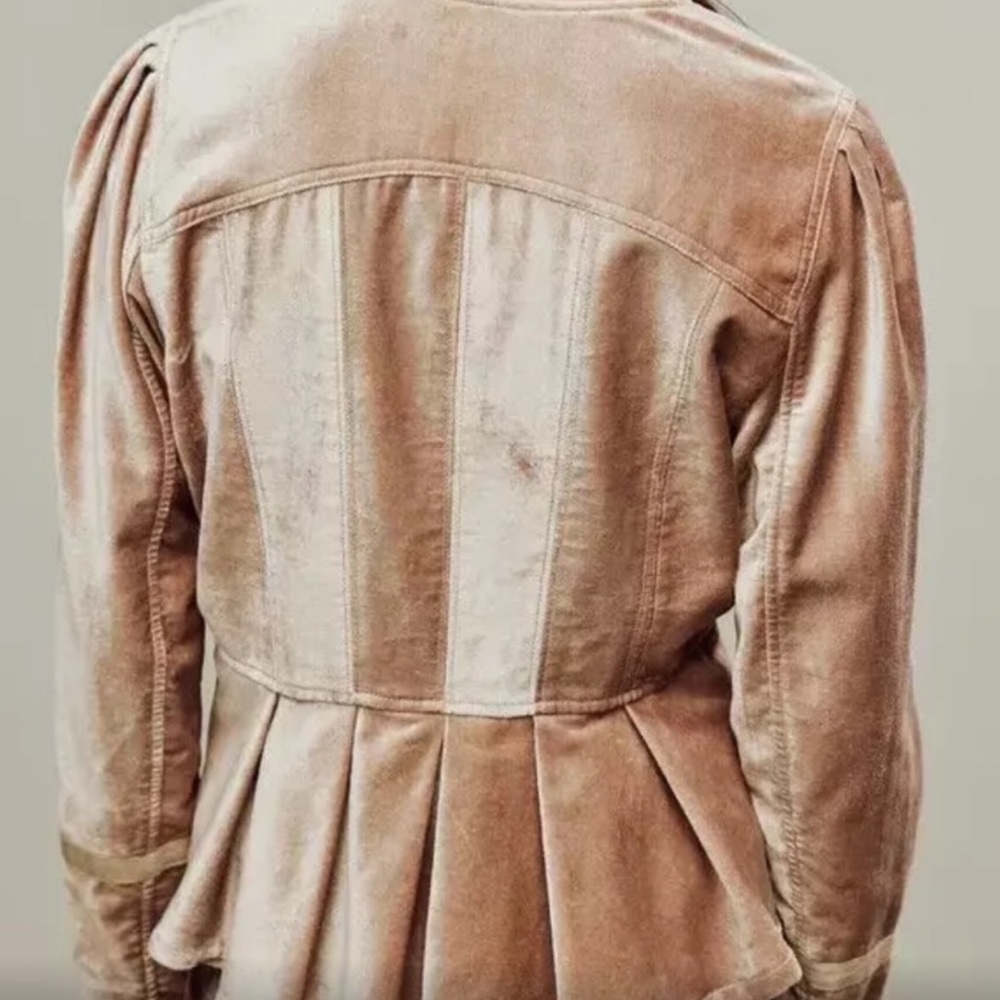 Free People Ballet Racer Velvet Jacket - Picture 6 of 6